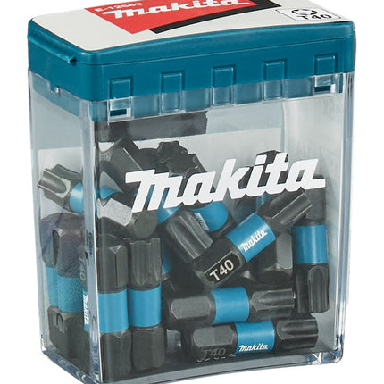 MAKITA E-12669 SCHROEFBIT T40X25MM 25ST IMPB