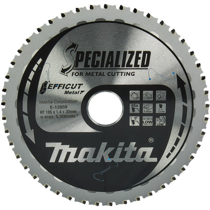 Afbeelding Makita zaagb.effi 185x30x1.4 45t stl E-12859