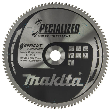 Afbeelding Makita efficut zaagb 305x30 96t alu E-13312