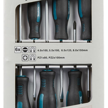 Afbeelding Makita schrdraaierset 6-dlg b pz/sl E-13502