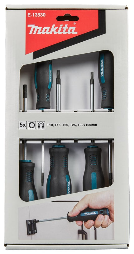 Afbeelding Makita schrdraaierset 5-dlg b torx E-13530