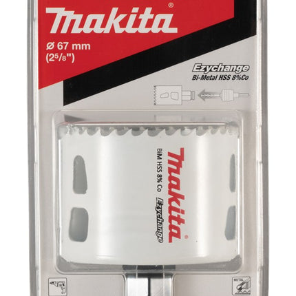 Afbeelding Makita gatzaag 67mm bim snelwissel E-14152
