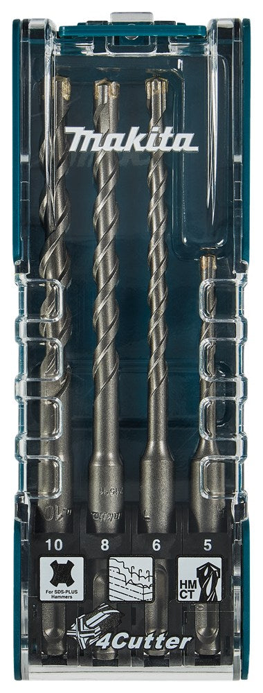 Afbeelding Makita sds hamerb.set 4-dlg multi E-14249