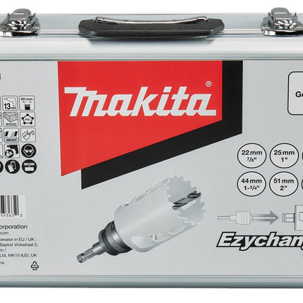 Makita GATZAAGSET 8-DELIG HOUT/METAAL/STEEN