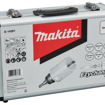 Makita GATZAAGSET 8-DELIG HOUT/METAAL/STEEN