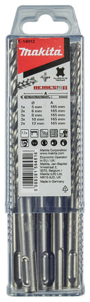 Afbeelding Makita sds borenset nemii 12-dlg E-14912