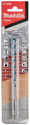Makita MULTI-BOOR 6X150MM 1/4 ZK