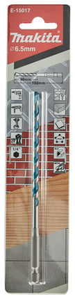Afbeelding Makita multi-boor 6,5x150mm 1/4 zk E-15017
