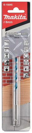 Afbeelding Makita multi-boor 8x120mm 1/4 zk E-15045