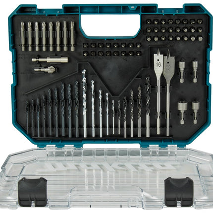 Afbeelding Makita boor-/schrbitset 75-delig E-15126