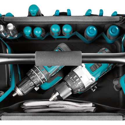 Afbeelding Makita gereedschapskoffer open E-15403
