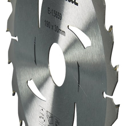 Afbeelding Makita cirkelzaagbl 190x20x1,6 24t E-15659