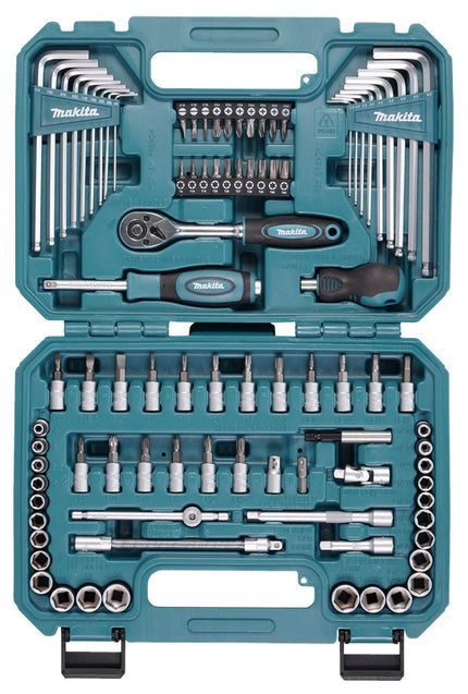 Afbeelding Makita handgereedschapsset 91-delig E-15752