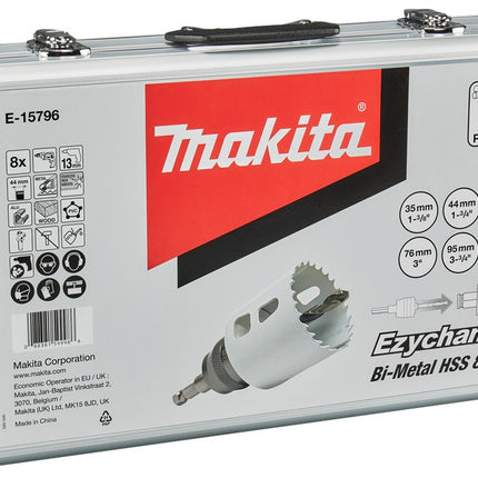 Afbeelding Makita gatzaagset ezy 8-dlg 35-114 E-15796