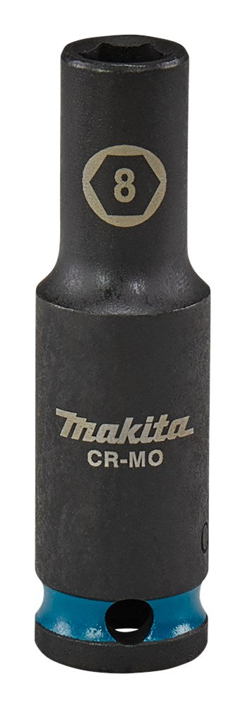 Afbeelding Makita krachtdop impbl 3/8 8mm lang E-16259