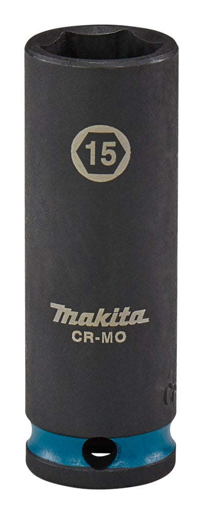 Afbeelding Makita krachtdop impbl 3/8 15mm lang E-16324