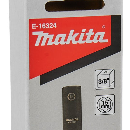 Afbeelding Makita krachtdop impbl 3/8 15mm lang E-16324