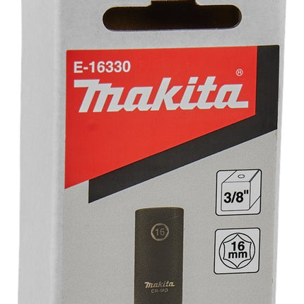 Afbeelding Makita krachtdop impbl 3/8 16mm lang E-16330