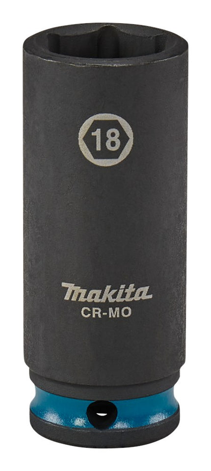 Afbeelding Makita krachtdop impbl 3/8 18mm lang E-16352