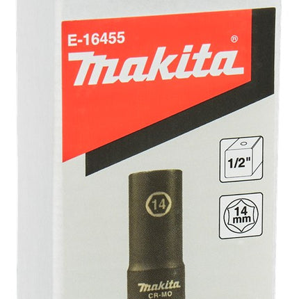Afbeelding Makita krachtdop impbl 1/2 14mm lang E-16455
