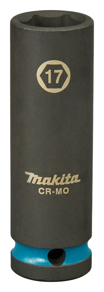 Afbeelding Makita krachtdop impbl 1/2 17mm lang E-16477