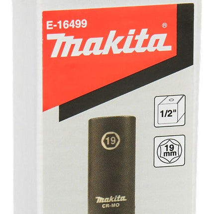 Afbeelding Makita krachtdop impbl 1/2 19mm lang E-16499