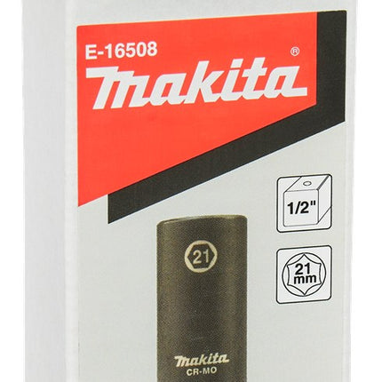 Afbeelding Makita krachtdop impbl 1/2 21mm lang E-16508