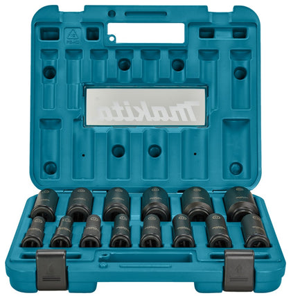 Afbeelding Makita krachtdopset impbl 1/2 14-dlg E-16586