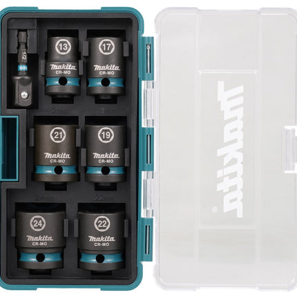 Afbeelding Makita krachtdopset impbl 1/2 7-dlg E-16592
