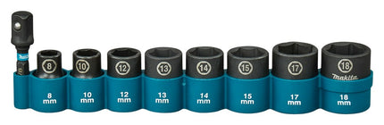 Afbeelding Makita krachtdopset impbl 3/8 9-dlg E-16639