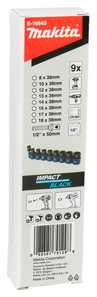Afbeelding Makita krachtdopset impbl 1/2 9-dlg E-16645