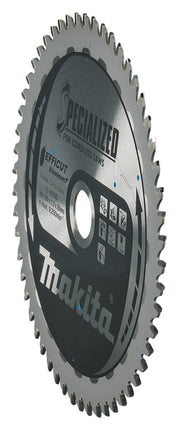 Afbeelding Makita hm zaagb 165x20mm 54t -3g alu E-16760