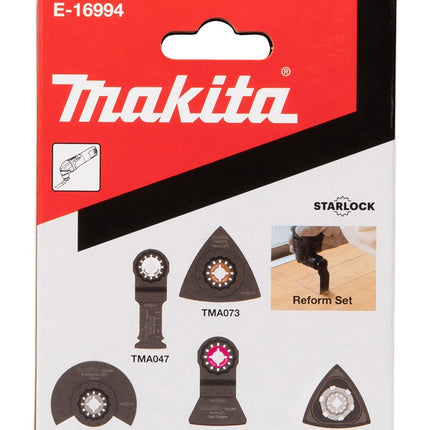 MAKITA E-16994 MULTITOOLSET 5-DLG RENOVATIE