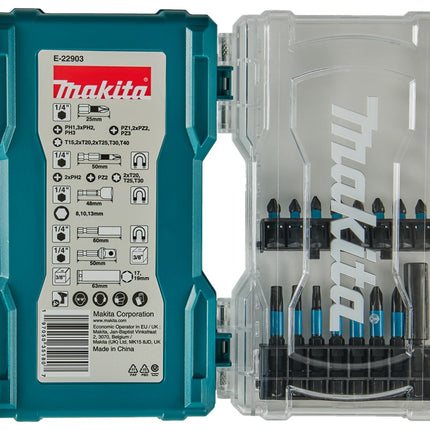 Afbeelding Makita schroefbitset 30dlg impblack E-22903