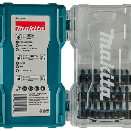 MAKITA SCHROEFBITSET 32-DELIG IMPBLACK