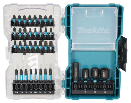 Afbeelding Makita schroefbitset 36dlg impblack E-22925