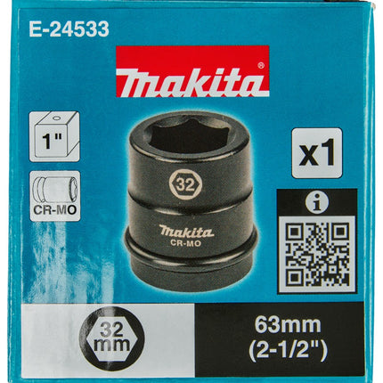 Afbeelding Makita krachtdop 32x63mm 1 E-24533