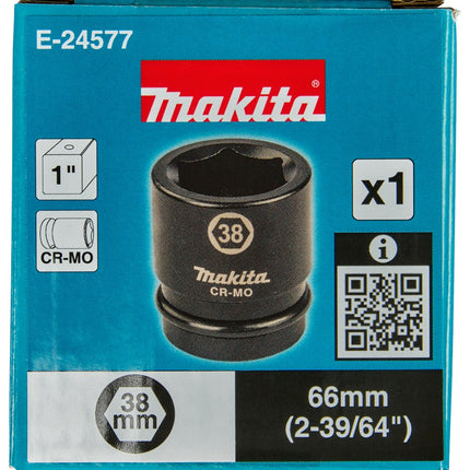 Afbeelding Makita krachtdop 38x66mm 1 E-24577