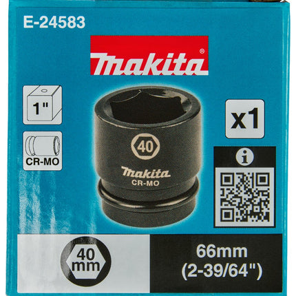 Afbeelding Makita krachtdop 40x66mm 1 E-24583
