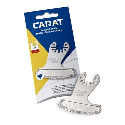Afbeelding Carat sikkel zaagblad steen en beton EMT DW36