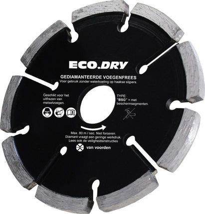 Afbeelding Van Voorden diamantfrees droog Eco-Dry Frees
