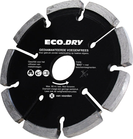 Afbeelding Van Voorden diamantfrees droog Eco-Dry Frees
