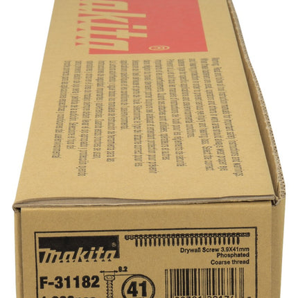Afbeelding Makita schroefl.3,9x41 gips/hout fos. F-31182