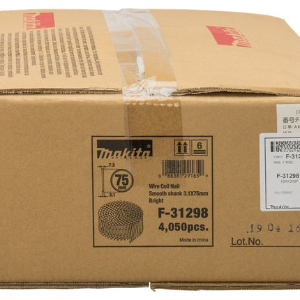 Afbeelding Makita draadnagel 3,1x75mm F-31298