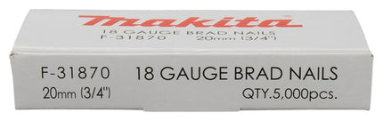 Afbeelding Makita brad 20mm F-31870