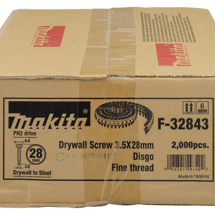 Afbeelding Makita schroefl.3,5x28 gips/mstud F-32843