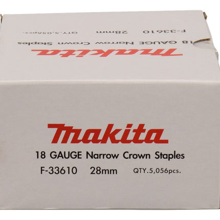 Afbeelding Makita niet 28mm 18ga-narrow F-33610