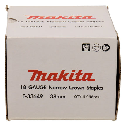 Afbeelding Makita niet 38mm 18ga-narrow F-33649