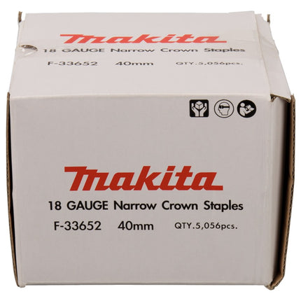 Afbeelding Makita niet 40mm 18ga-narrow F-33652