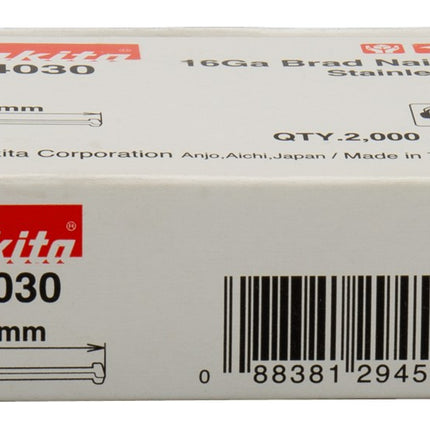 Afbeelding Makita brad 25mm rvs F-34030